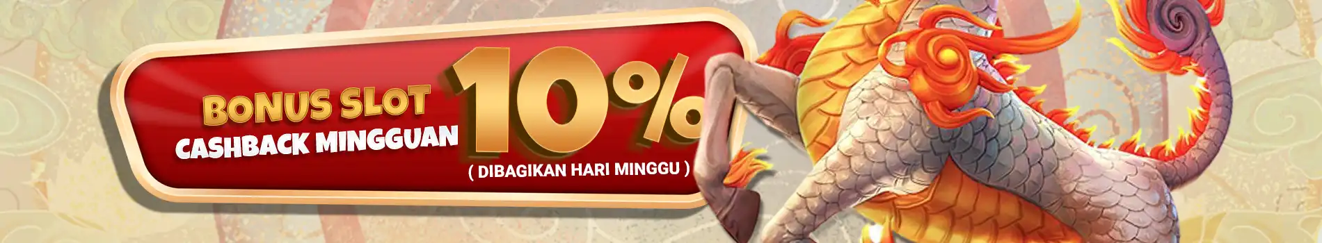 BONUS CASHBACK SLOT